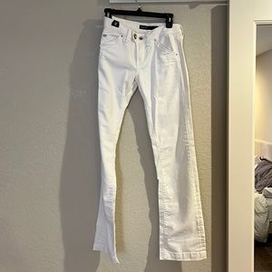 Miss Sixty white flared jeans